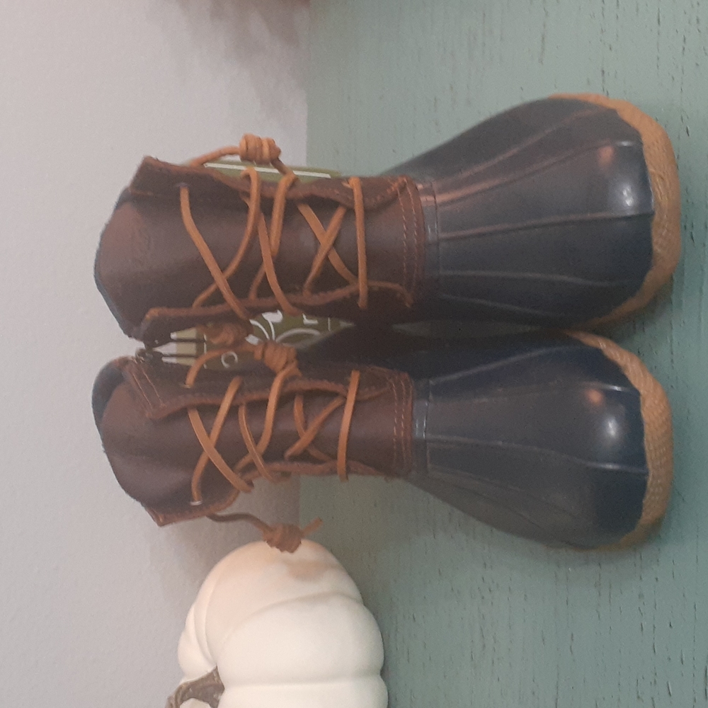SPERRY RAIN/SNOW BOOTS SZ 9 WOS